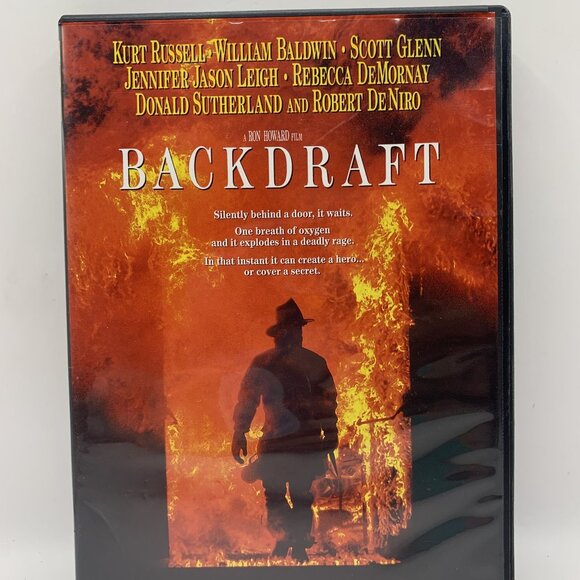 Backdraft DVD Movie Rated R Widescreen Universal Kurt Russell William Baldwin - Picture 2 of 4
